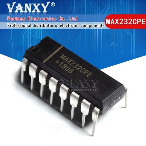 10PCS MAX232CPE DIP16 MAX232C DIP MAX232 DIP-16 MAX232EPE RS-232 Drivers/Receivers new and original