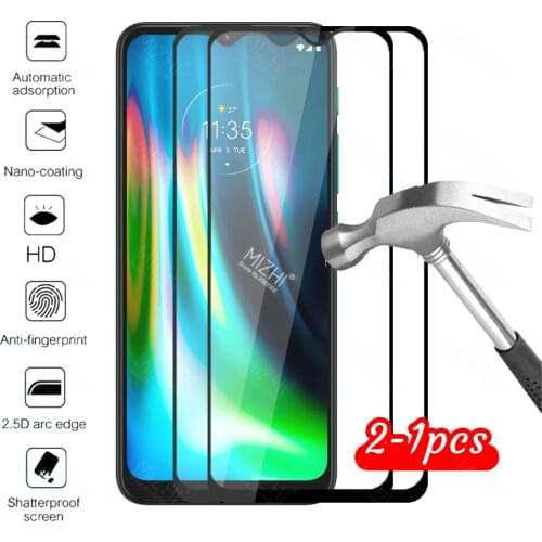 2/1pcs for moto g9 g 9 tempered glass on for Motorola moto g9 play g9play motog9 safety glass screen protector film