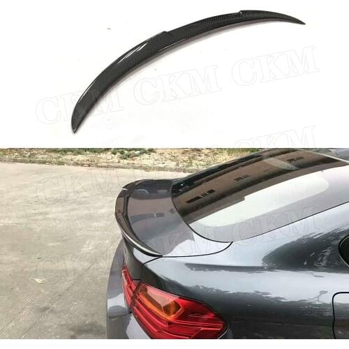 4 Series Carbon Fiber Rear Trunk Spoiler Wing for BMW F36 420i 420d 428i 435i Sedan 2014 2015 2016 2017 M Style