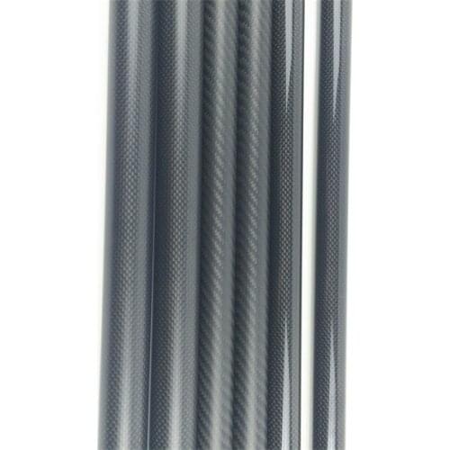 4pcs/lot 8MM OD x 6MM ID x 500MM Roll 3k Matte Carbon Fiber tube Quadcopter arm Hexrcopter Remote Control Toy parts