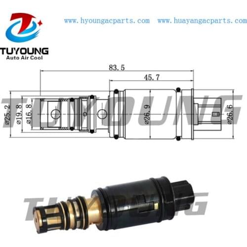 5SE09C 5SE12C Car A/C Compressor Electronic Control Valve fit for-TOYOTA