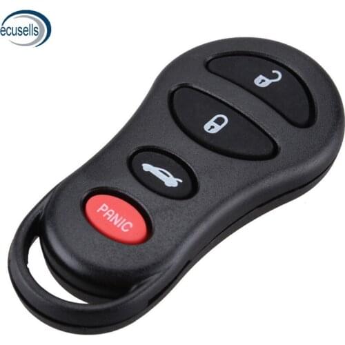 4/5/6 Button Replacement Key Shell fit for-Chrysler-DODGE Remote Key Case Fob