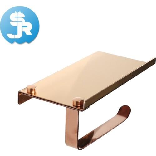 Excellent quality bathroom paper holder paper roll holder stainless steel toilet paper rack with excellent antitrust ability