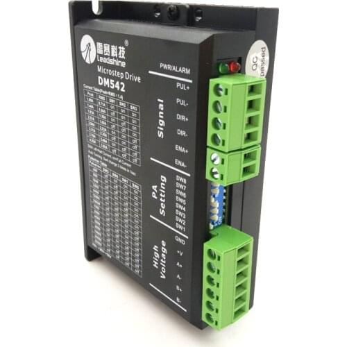 DM542 Stepper Motor Controller Leadshine 2-phase Digital Stepper Motor Driver