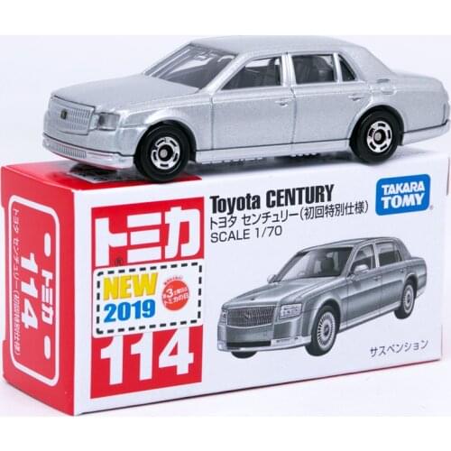 Takara Tomy Tomica No. 114 1st Special Edition Toyota CENTURY GRAY Scale 1:70 Diecast Car Model Toys for Boys