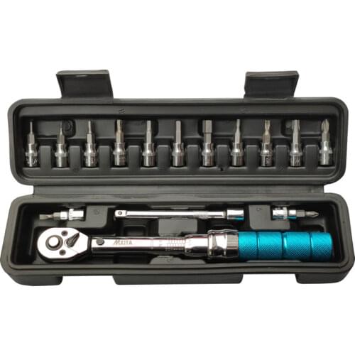 MXITA High precision 15pcs torque wrench Bicycle Repair tools kit set tool bike repair spanner hand tool set