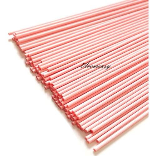 500pcs 22cmx3mm Pink Fiber Sticks Reed Diffuser Replacement Rattan Reed Oil Diffuser Refill Sticks Aroma Diffuser Refill Sticks