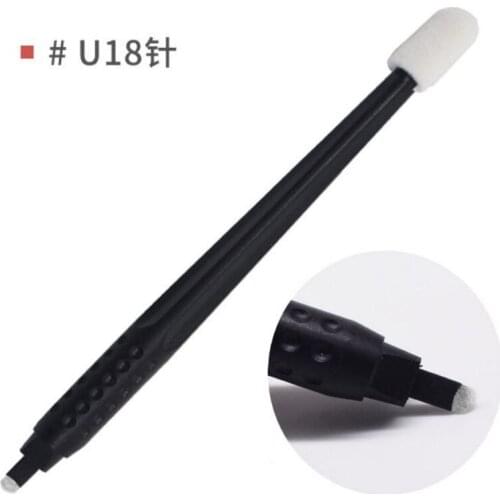 Dedicated disposable eyebrow pencil Semi-permanente Tattoo Eyebrow Needle pen Manual Needle Blade 3D Embroidery manual pen