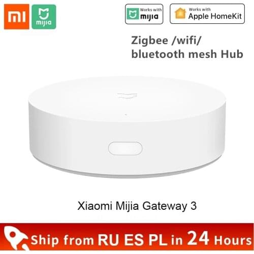 Xiaomi Mijia Intelligent Multimode Gateway Zigbee3.0 Bluetooth Mesh Linkage Smart Home Equipment Remote Control