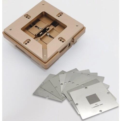 80mm 90mm Universal BGA Reballing Station with Magnet Auto Adjust Stencil Holder