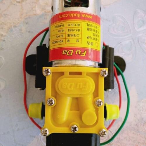 C5AD Micro Electric Diaphragm Water Pump Automatic Switch High Pressure Car Washing Spray Water Pump 12V