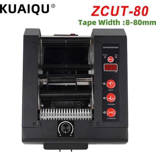 High Precision Automatic Packing Tape Machine Dispenser Tape Adhesive Cutting Cutter Machine Office Tool Tape Width 8-80mm