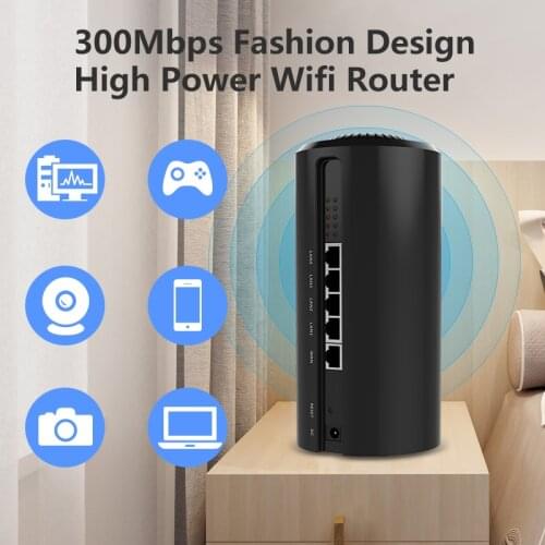 2.4G Wifi Router 300Mbps Wireless Wi-fi Repeater Extender DDR2 128M QC9531A Chip 2*3dBi internal antennas QOS Up to 150 users