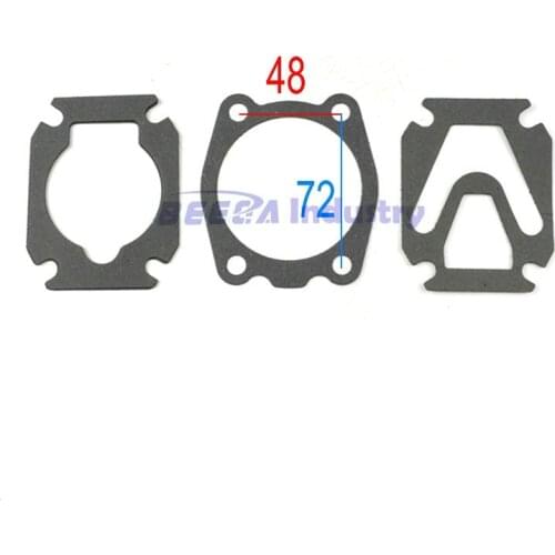 3pcs/set paper washer, valve plate gasket, cylinder gasket, cylinder cover gasket for direct driven air compressor 42/47/48