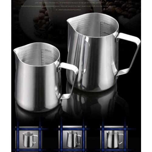 350/600/900ML Coffee latte mug stainless steel coffee latte foam mug coffee mold