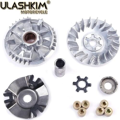 Free Shipping Motorcycle ATV Moped Scooter Clutch Variator Drive Pulley Assembly For Yamaha 100 ZY100 LY100 FX100 RSZ JOG 100