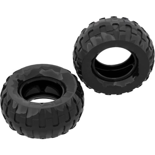 BuildMOC 45982 81.6x38mm tire ldd45982 Technicalalal Changeover Catch For Building Blocks Parts DIY Educa