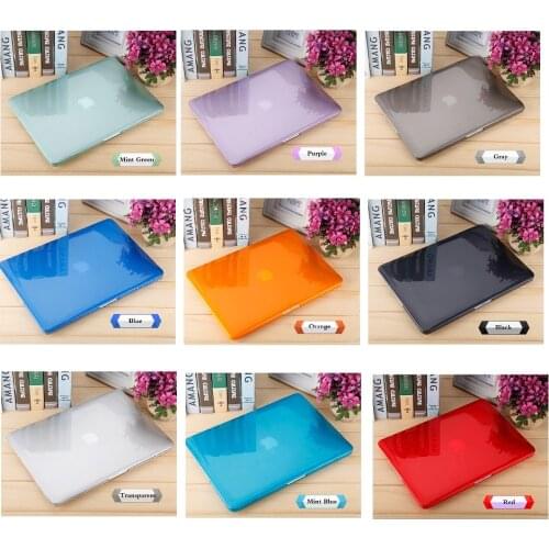 For Pro 16 A2141 Transparent Plastic Hard Case For MacBook 13Air A1466 A1369 Retina Pro 13 A1278 Laptop Case + Keyboard Cover