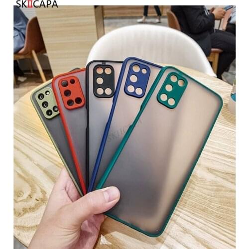 Phone Case For OPPO Reno 5 4 Pro Plus 10X Zoom 4Z 2F 4 SE Realme X2 Pro A91 F15 A92S Tempered Glass With Ring Stand Back Cover