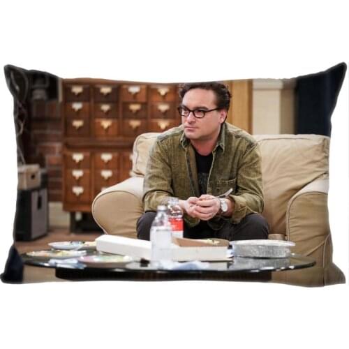 Custom Johnny Galecki Rectangle Pillowcase zipper dakimakura Classic Pillow Case size 35*45cm DIY Gift