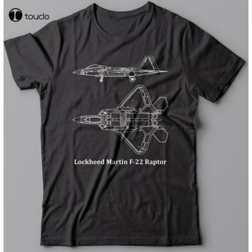 Military T-Shirt F-22 Raptor Us Airforce Aircraft Plane Fighter Jet F 22, F22 Tee Shirt