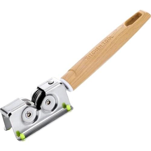 Kitchen Sharpener Wood Handle Manual Scissors Sharpener Kitchen Quick Professional Sharpener Knife Sharpening Tool