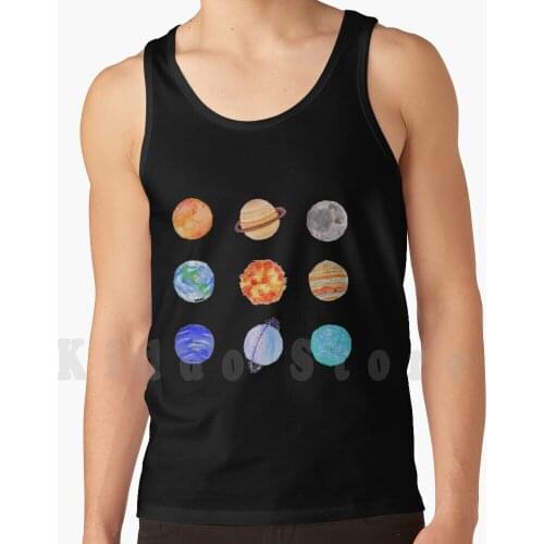 Planets tank tops vest sleeveless Top Tops Symbol Teen Teen Sweater Sassy Funny Designs Teenager