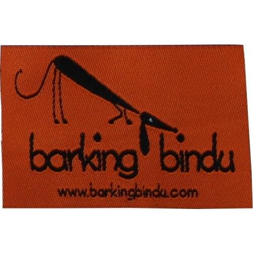 Custom Woven Labels For Clothes Sewing Cloth Tags For Clothing Customized Logo Fabric Label For Brand Names Neck Label