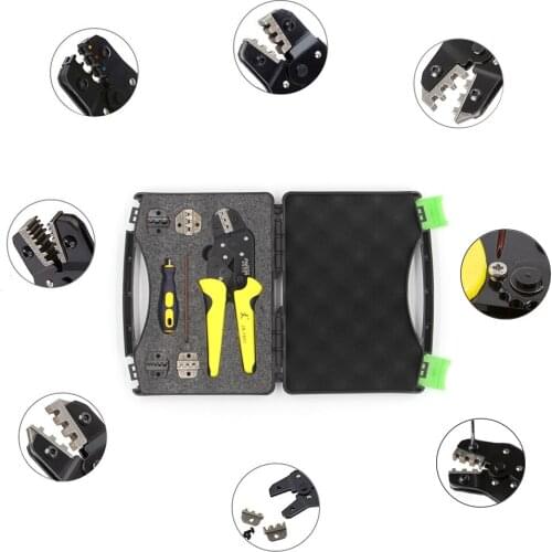 PARON Professional Wire Crimpers Engineering Ratcheting Terminal Crimping Pliers Bootlace Ferrule Crimper Tool Cord End Terminal