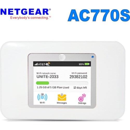 Netgear Wireless AC770S 4g wireless router with sim card slot