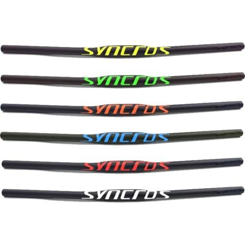 Super Light One-shaped Full Carbon Friber Mountain bike Handlebar Flat MTB Bicycle steering wheel31.8mm*600-740mm