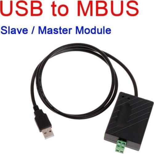 USB to MBUS Slave Master Module M-BUS data debugging Communication for water meter, heat meter / electricity meter, etc