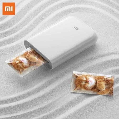 Xiaomi Mijia AR Printer 300dpi Portable Photo Mini Pocket With DIY Share 500mAh Multifuncion Picture Pocket Printer