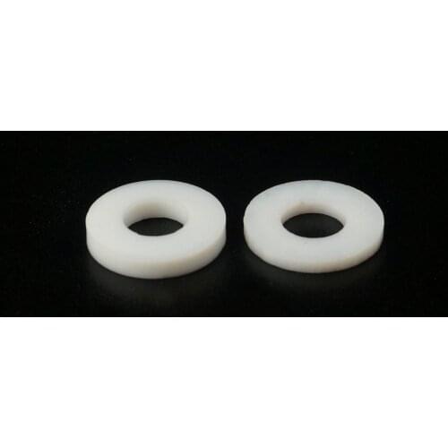 20pcs 18x8x2mm/18x8x3mm PTFE Flat Washer Gasket Sealing Spacer Food Grade