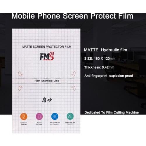 50PCS MATTE Mobile Phone Front Glass Protective Film Screen Protector For All Mobile Phone Flexible Hydrogel Film