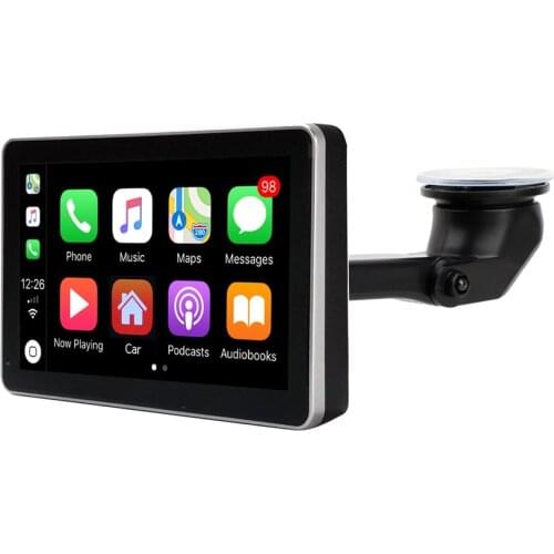 7" Car Portable Wireless Apple CarPlay Wired Android Auto Multimedia Bluetooth Navigation System for Peugeot Citroen