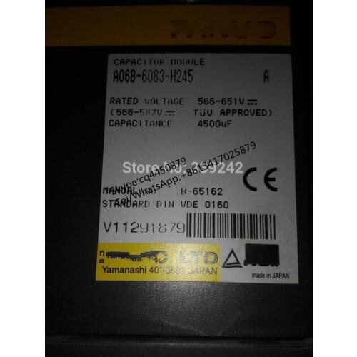USED 100% TESTED A06B-6083-H245 SERVO DRIVE A06B-6083-H245