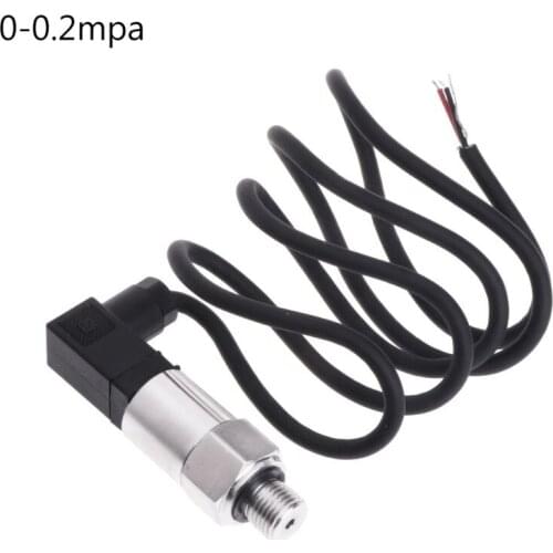 G1/4 Pressure Transmitter Transducer for Water Gas Oil 4-20mA Output 0-1.6MPA 19QB