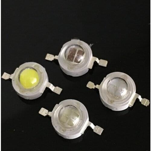 Highligh10pcs 5W LED lamp beads high power LED bulb SMD diode warm and cold white red green blue yellow purple growth lamp beads