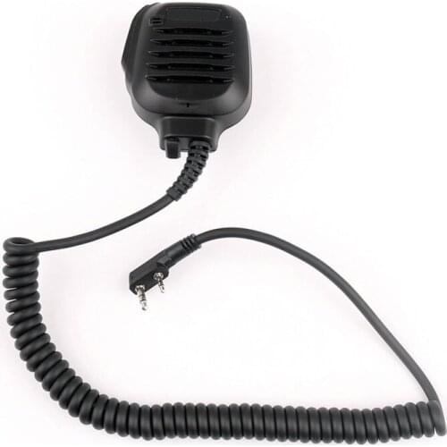 KMC-45 Handheld Pro Shoulder Remote Speaker PTT Mic Microphone for Kenwood TK2402 TK3402 TK3312 TK2312 NX220 NX320 NX240 Radio
