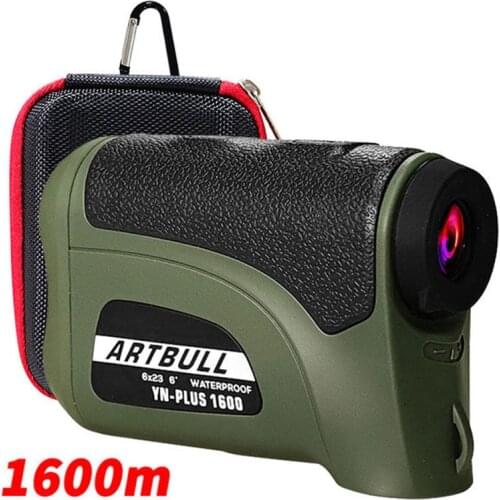 ARTBULL Laser Hunting Rangefinder 1600M 2000M Laser Distance Meter Golf rangefinder with Slope Adjusted Flag-Lock