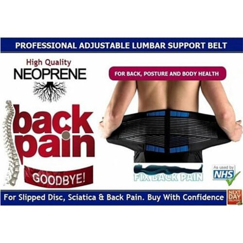 Neoprene Spine Support Belt Men Orthopedic Lumbar Belt Suporte Braces Posture Corrector Back Pain Solutions Massager corset top