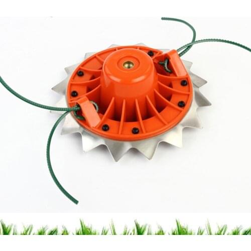 Newest Durable Trimmer Head Nylone Line Lawm Mower Garden Accessory M10 Universal Grass Trimmer Brush Cutter