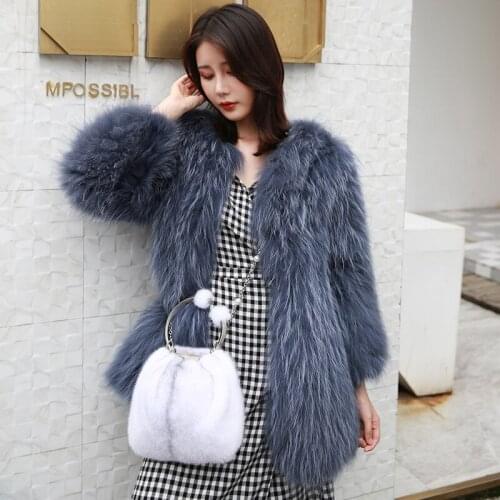 2020 NEW Mink Fur Genuine Leather ladys flap bag mini chain messenger bag one shoulder cross body bag cute fur handbag Mink Fur
