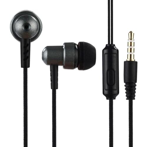 3.5mm Auto Jack Direct Plug-In Wired Earphone Gaming In-Ear Gaming Wired Headset Sport Stereo Bass Headphone