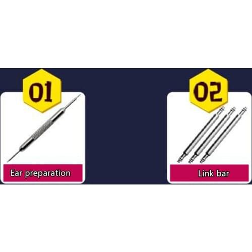 Stainless Steel Spring Bars Link Pins Remover Fitting Tool Repair Tool Set For Diesel Watch DZ1216 DZ1273 DZ4246 DZ4247 DZ287