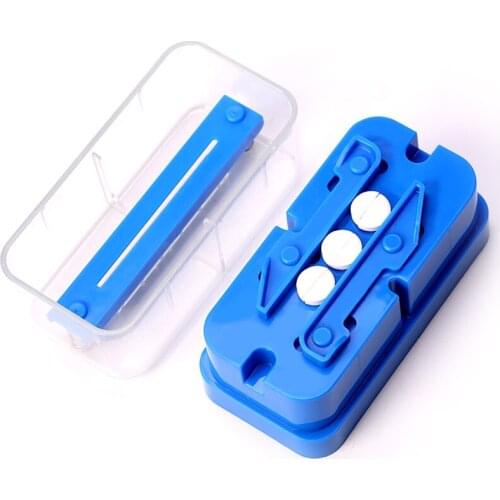 Pill Splitter with Accurate Pill Alignment, Sturdy Cutting Blade and Blade Guard, for Splitting and Quartering Pills Vitamins