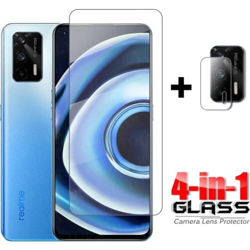 Glass on Realme Q3 Pro 5G Tempered Glass For Oppo Realme Q3 Pro 5G Screen Protector Full Glue Silm Camera Glass Realme Q3 Pro 5G