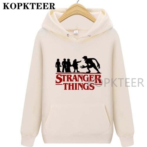 90s Stranger Things Season 3 Hoodie Women Funny Cartoon Harajuku Stranger Thing Sweatshirts Fashion Female Ullzang Hooded