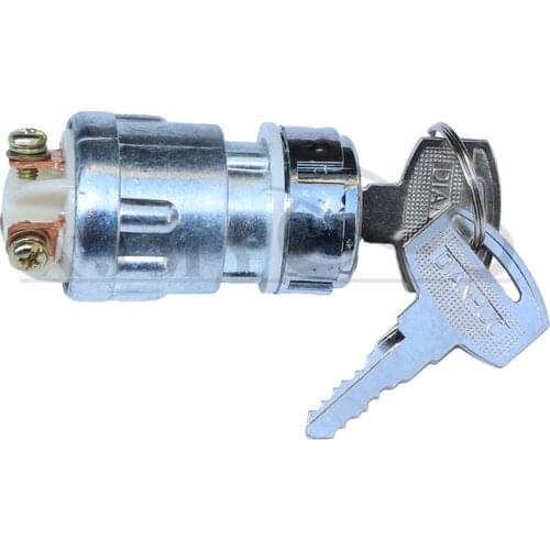 Universal Car Boat Motorcycle Ignition Starter Key Switch Barrel 3 Position With 2 Keys Car Switch Replacement